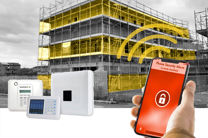 Allarmi antiintrusione ponteggi cantieri